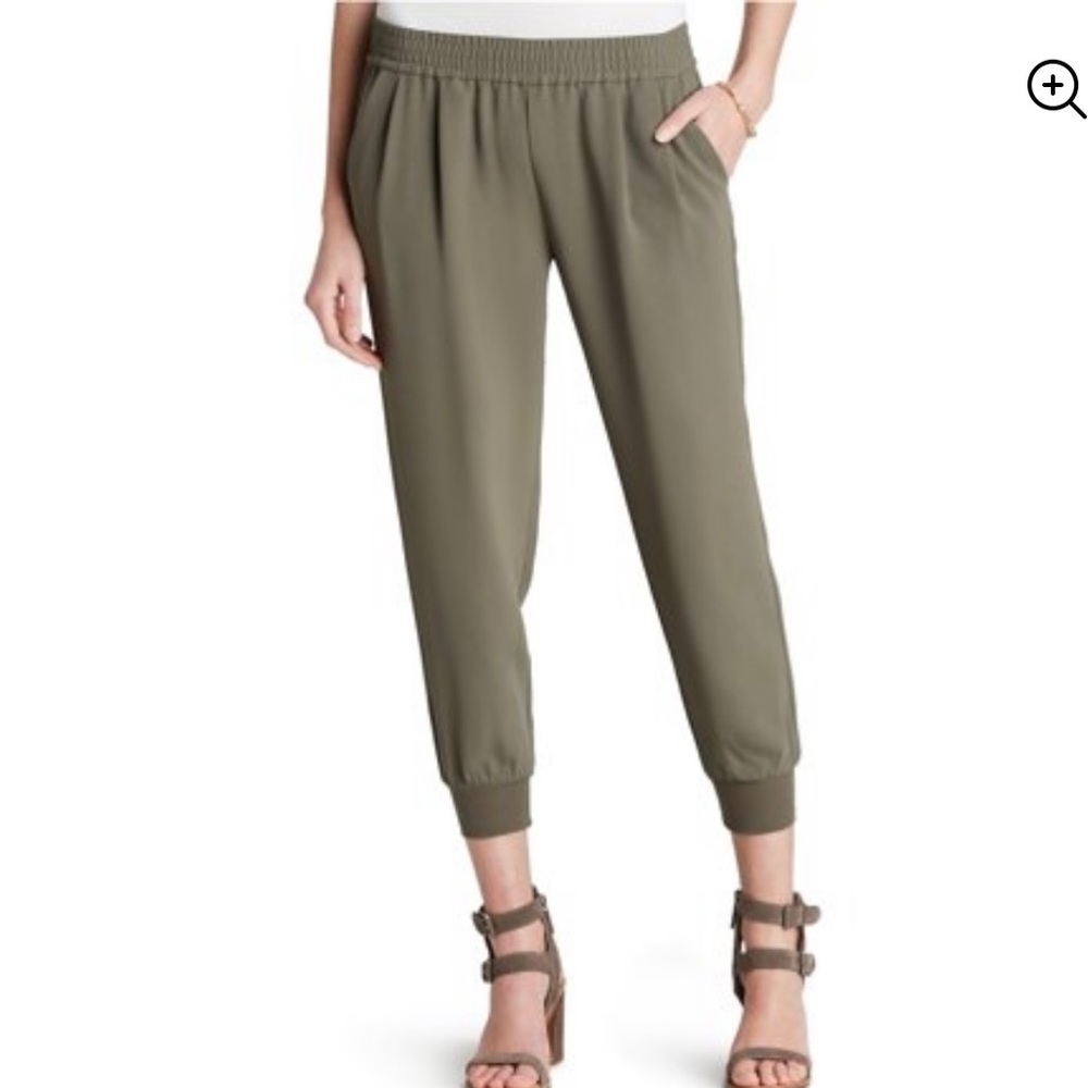 JOIE Mariner Cropped Joggers Olive Green